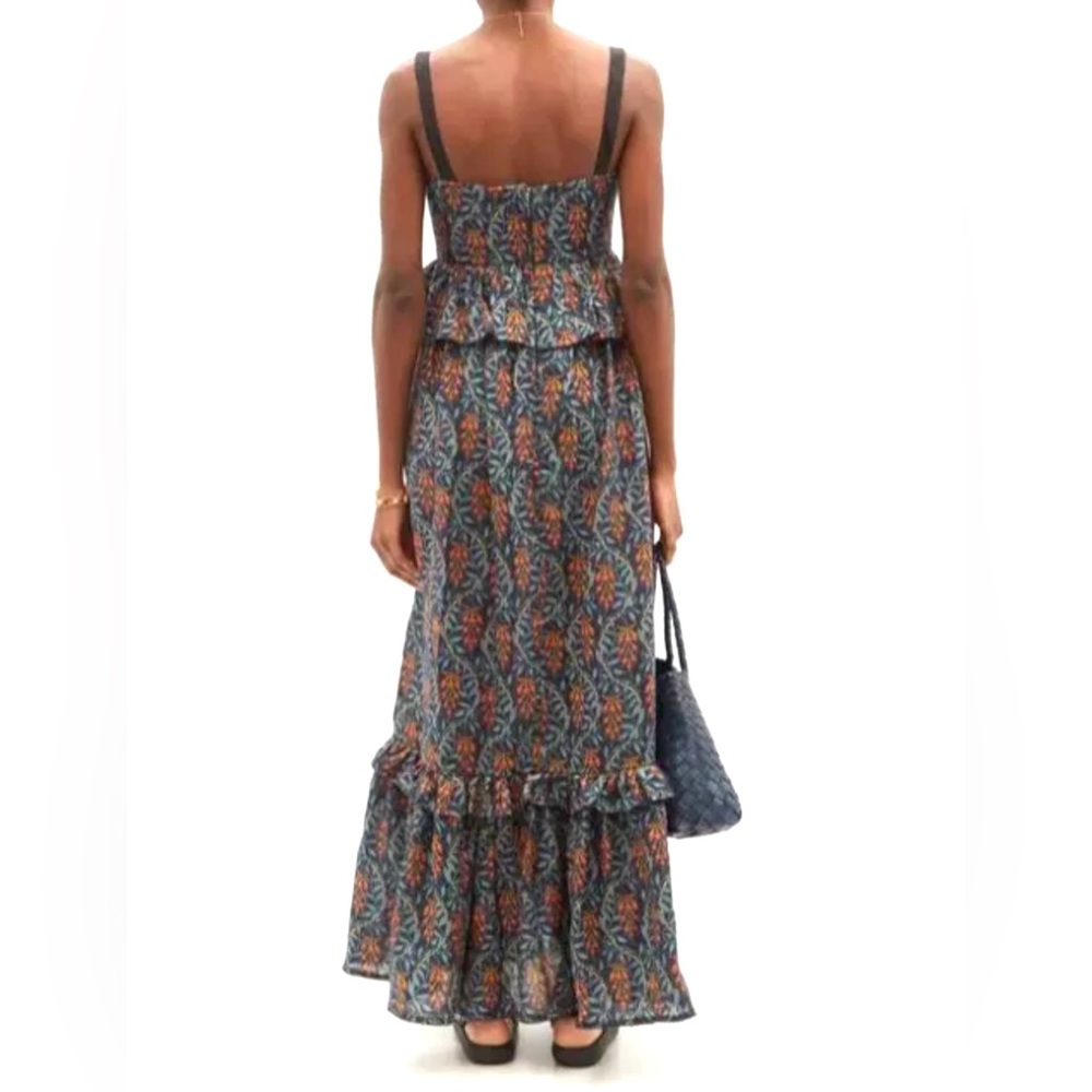 NWT Agua by Agua Bendita Cala Maxi Tiered Dress - Picture 5 of 10